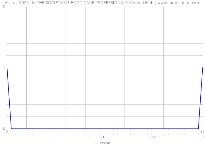 Visitas 2024 de THE SOCIETY OF FOOT CARE PROFESSIONALS (Reino Unido) 