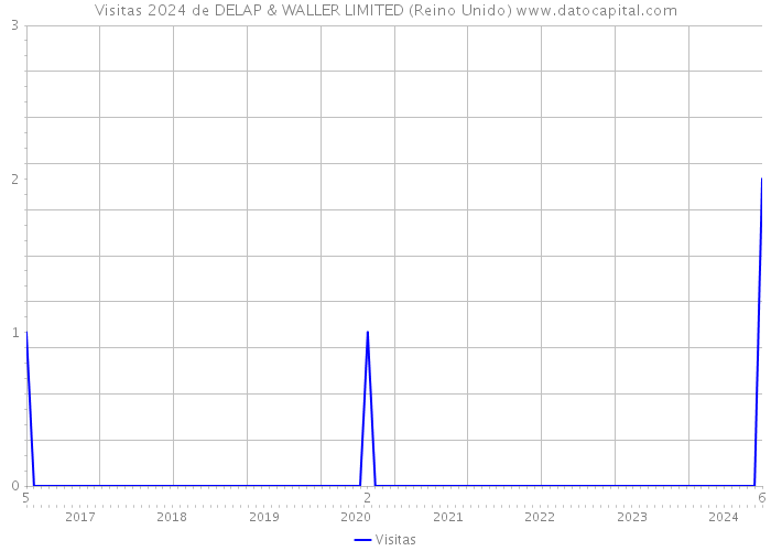 Visitas 2024 de DELAP & WALLER LIMITED (Reino Unido) 