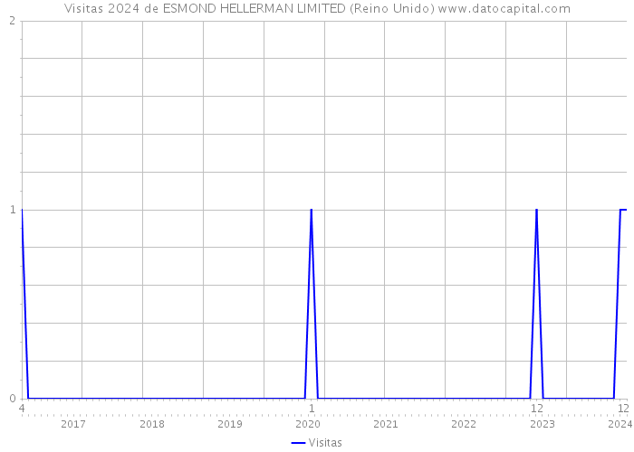 Visitas 2024 de ESMOND HELLERMAN LIMITED (Reino Unido) 