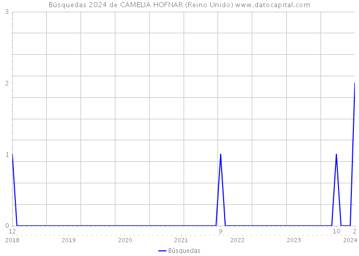 Búsquedas 2024 de CAMELIA HOFNAR (Reino Unido) 