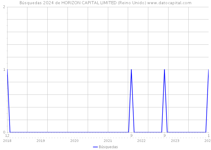 Búsquedas 2024 de HORIZON CAPITAL LIMITED (Reino Unido) 