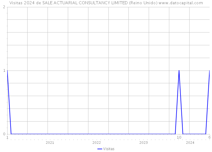 Visitas 2024 de SALE ACTUARIAL CONSULTANCY LIMITED (Reino Unido) 