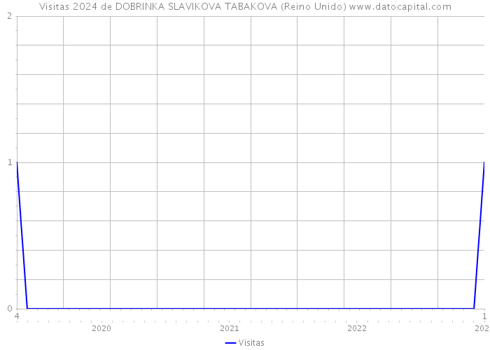 Visitas 2024 de DOBRINKA SLAVIKOVA TABAKOVA (Reino Unido) 