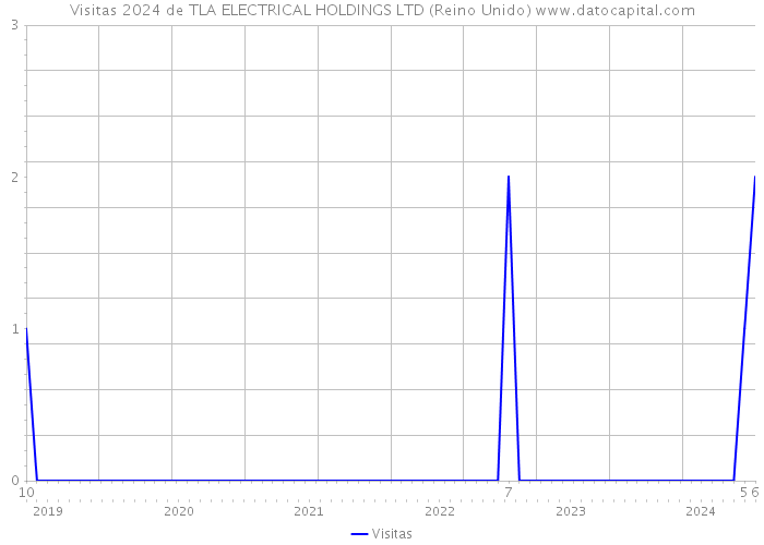 Visitas 2024 de TLA ELECTRICAL HOLDINGS LTD (Reino Unido) 