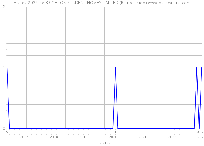 Visitas 2024 de BRIGHTON STUDENT HOMES LIMITED (Reino Unido) 