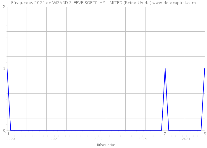Búsquedas 2024 de WIZARD SLEEVE SOFTPLAY LIMITED (Reino Unido) 