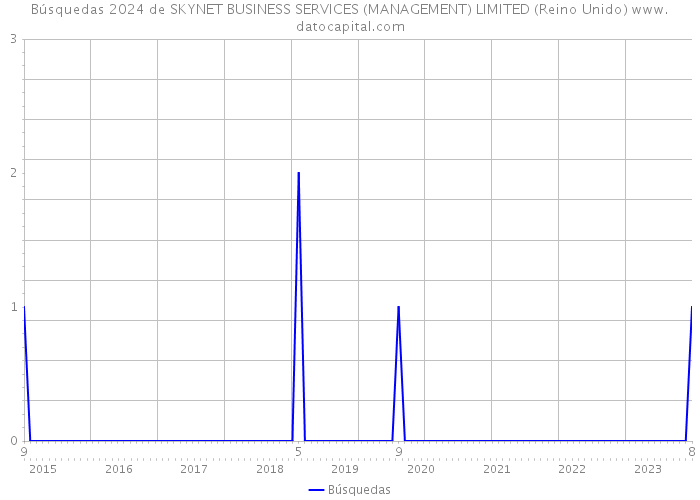 Búsquedas 2024 de SKYNET BUSINESS SERVICES (MANAGEMENT) LIMITED (Reino Unido) 