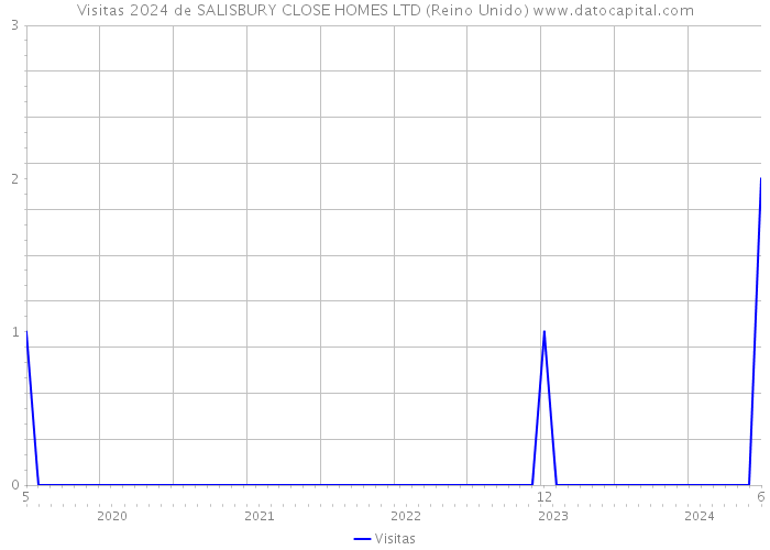 Visitas 2024 de SALISBURY CLOSE HOMES LTD (Reino Unido) 