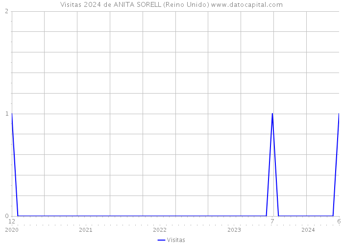 Visitas 2024 de ANITA SORELL (Reino Unido) 