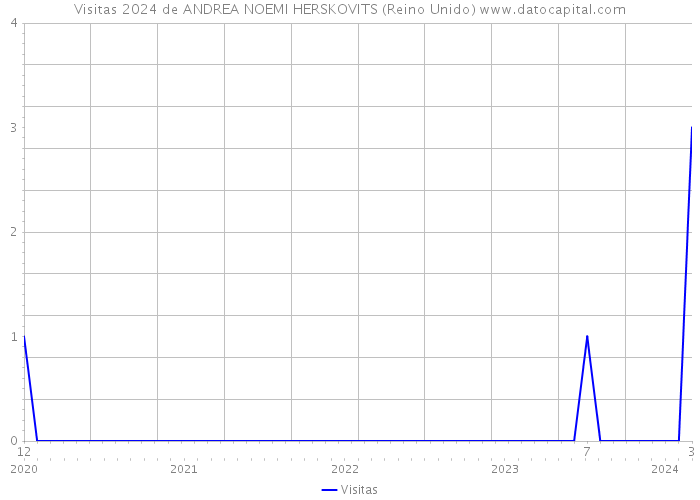 Visitas 2024 de ANDREA NOEMI HERSKOVITS (Reino Unido) 