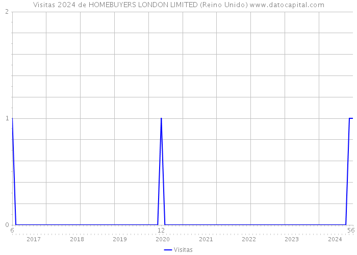 Visitas 2024 de HOMEBUYERS LONDON LIMITED (Reino Unido) 