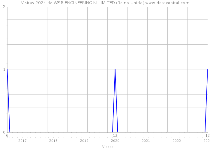 Visitas 2024 de WEIR ENGINEERING NI LIMITED (Reino Unido) 