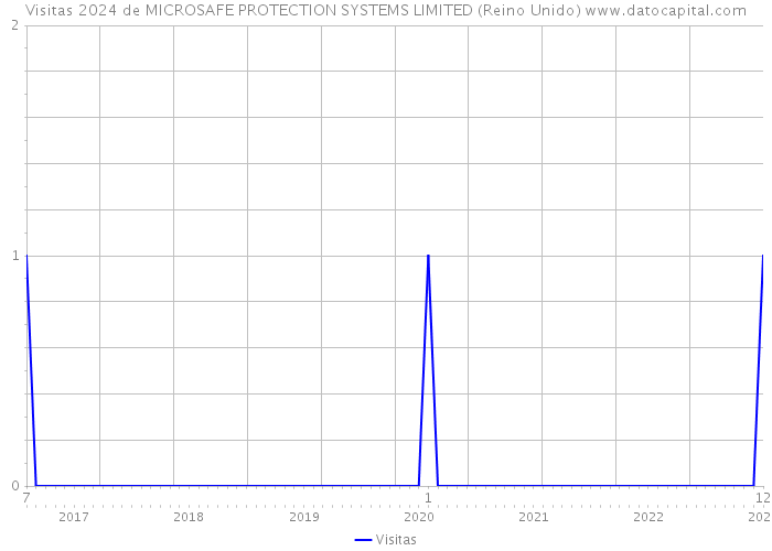Visitas 2024 de MICROSAFE PROTECTION SYSTEMS LIMITED (Reino Unido) 