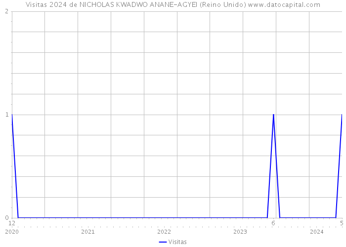 Visitas 2024 de NICHOLAS KWADWO ANANE-AGYEI (Reino Unido) 