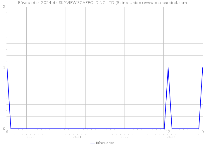 Búsquedas 2024 de SKYVIEW SCAFFOLDING LTD (Reino Unido) 