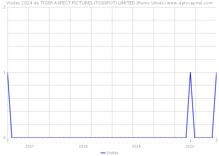 Visitas 2024 de TIGER ASPECT PICTURES (TOSSPOT) LIMITED (Reino Unido) 