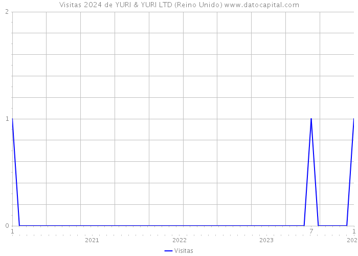 Visitas 2024 de YURI & YURI LTD (Reino Unido) 