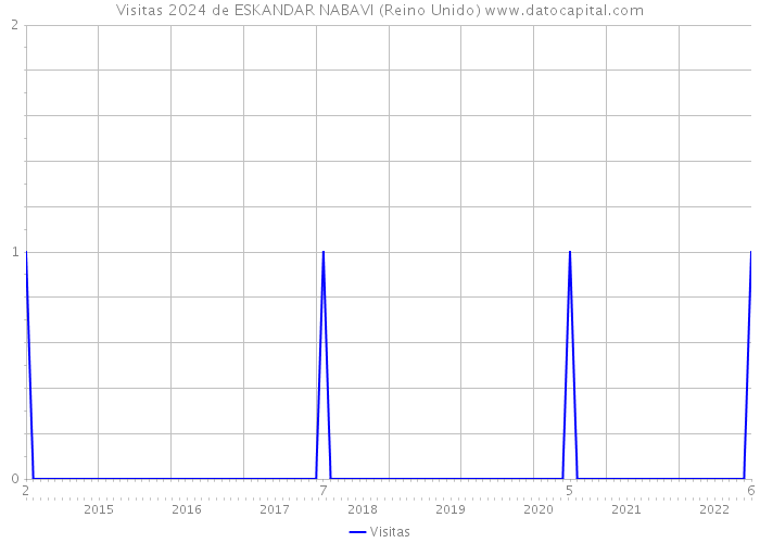 Visitas 2024 de ESKANDAR NABAVI (Reino Unido) 