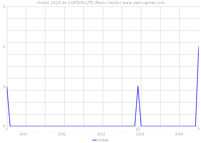 Visitas 2024 de COPSON LTD (Reino Unido) 