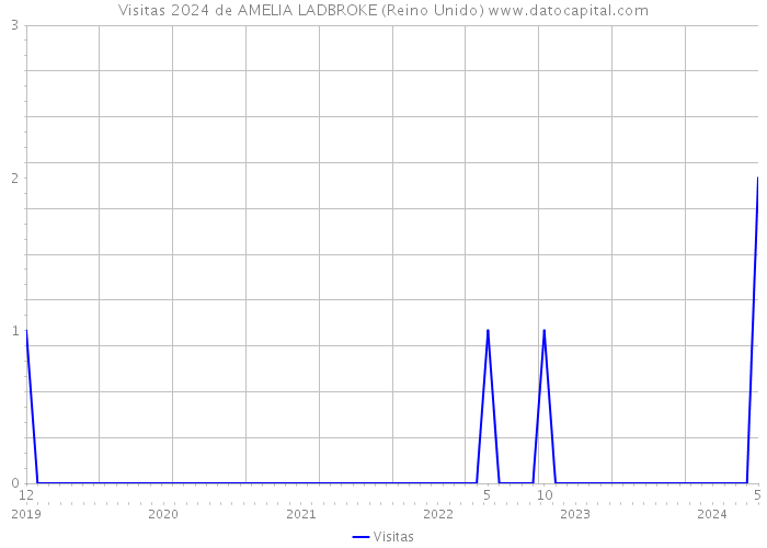 Visitas 2024 de AMELIA LADBROKE (Reino Unido) 