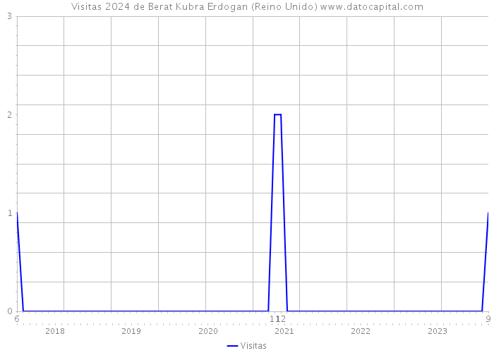 Visitas 2024 de Berat Kubra Erdogan (Reino Unido) 