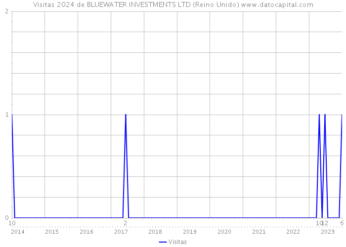 Visitas 2024 de BLUEWATER INVESTMENTS LTD (Reino Unido) 