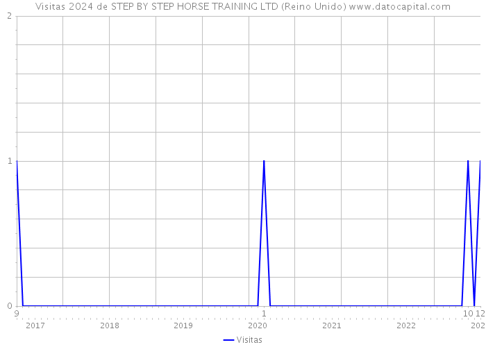 Visitas 2024 de STEP BY STEP HORSE TRAINING LTD (Reino Unido) 