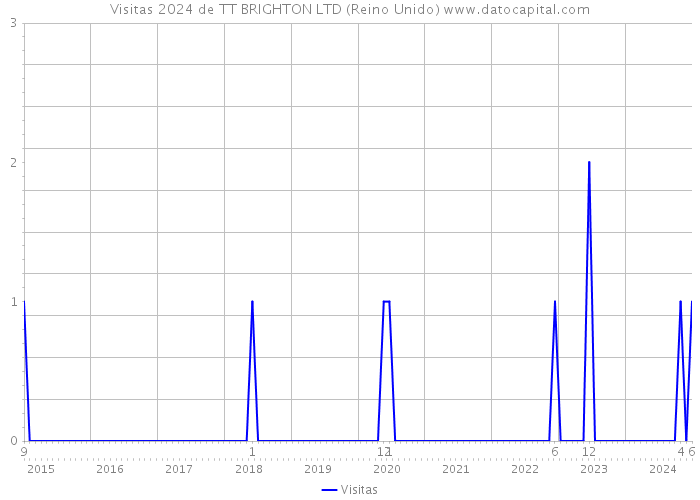 Visitas 2024 de TT BRIGHTON LTD (Reino Unido) 