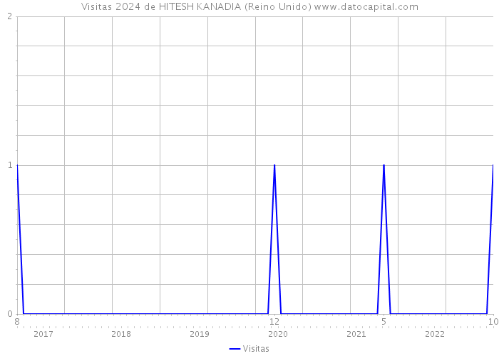 Visitas 2024 de HITESH KANADIA (Reino Unido) 