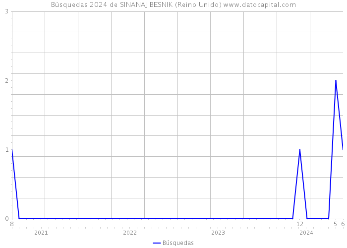 Búsquedas 2024 de SINANAJ BESNIK (Reino Unido) 