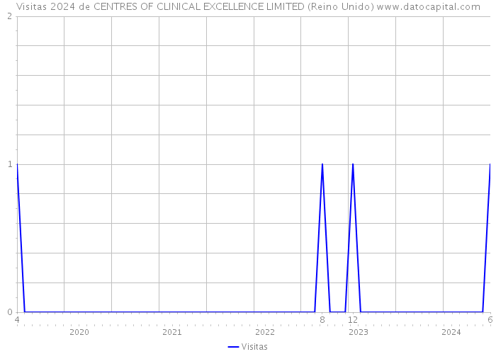 Visitas 2024 de CENTRES OF CLINICAL EXCELLENCE LIMITED (Reino Unido) 