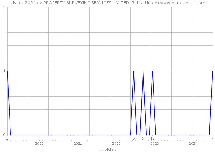 Visitas 2024 de PROPERTY SURVEYING SERVICES LIMITED (Reino Unido) 