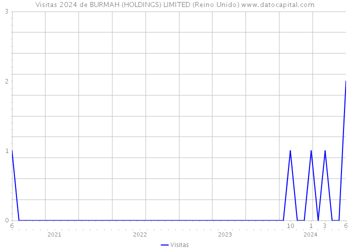 Visitas 2024 de BURMAH (HOLDINGS) LIMITED (Reino Unido) 