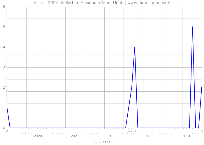 Visitas 2024 de Berhan Akcadag (Reino Unido) 