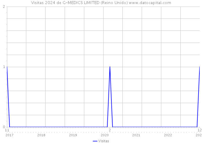 Visitas 2024 de G-MEDICS LIMITED (Reino Unido) 