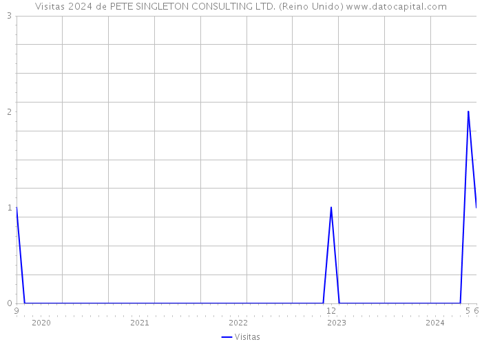 Visitas 2024 de PETE SINGLETON CONSULTING LTD. (Reino Unido) 