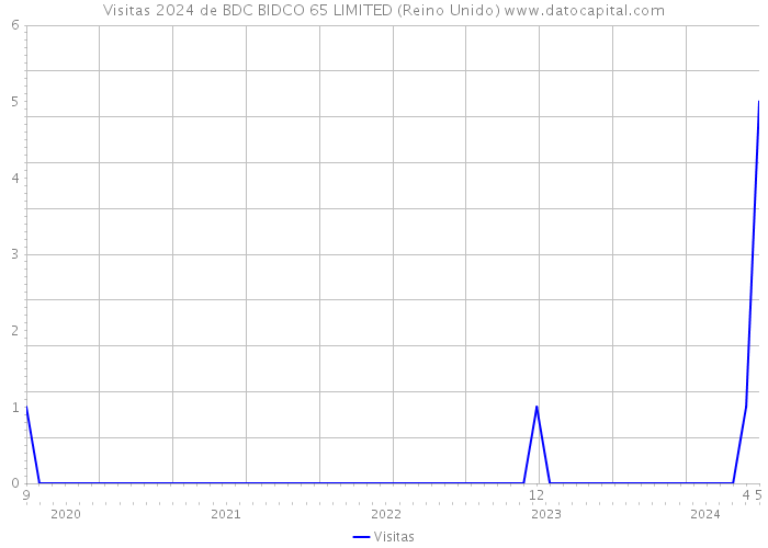 Visitas 2024 de BDC BIDCO 65 LIMITED (Reino Unido) 