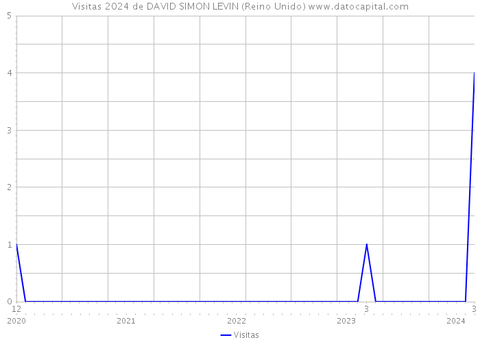 Visitas 2024 de DAVID SIMON LEVIN (Reino Unido) 