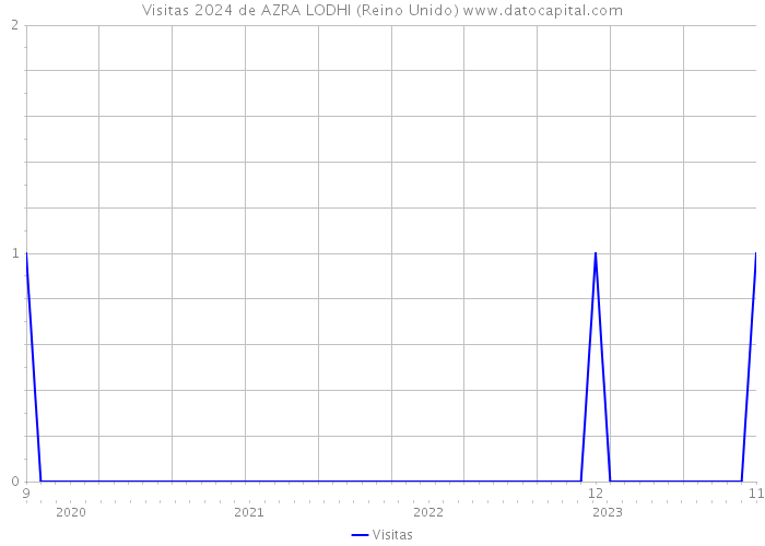 Visitas 2024 de AZRA LODHI (Reino Unido) 