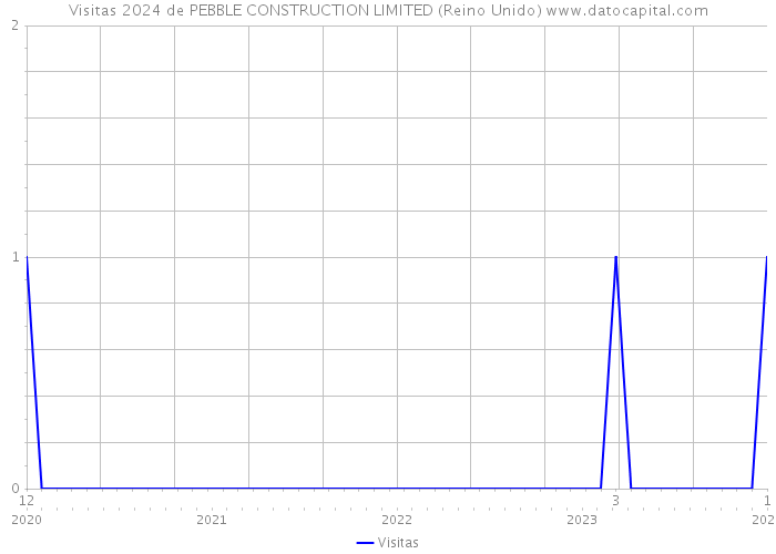 Visitas 2024 de PEBBLE CONSTRUCTION LIMITED (Reino Unido) 