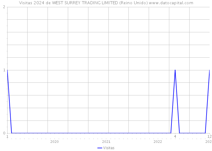 Visitas 2024 de WEST SURREY TRADING LIMITED (Reino Unido) 