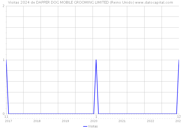 Visitas 2024 de DAPPER DOG MOBILE GROOMING LIMITED (Reino Unido) 