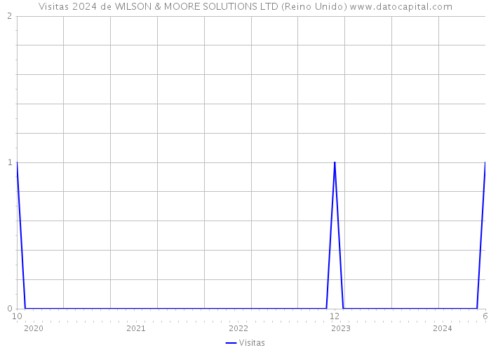 Visitas 2024 de WILSON & MOORE SOLUTIONS LTD (Reino Unido) 