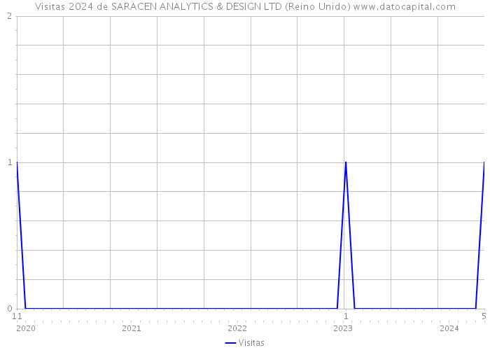 Visitas 2024 de SARACEN ANALYTICS & DESIGN LTD (Reino Unido) 