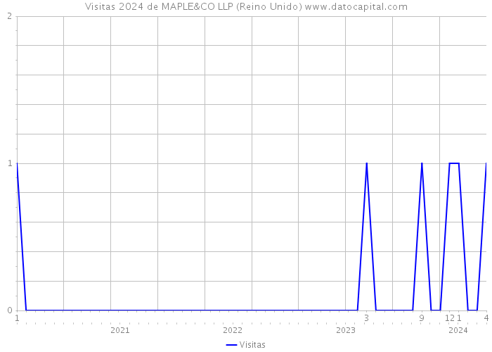 Visitas 2024 de MAPLE&CO LLP (Reino Unido) 