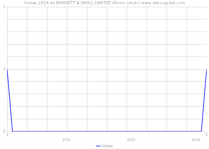 Visitas 2024 de BARNETT & SMALL LIMITED (Reino Unido) 