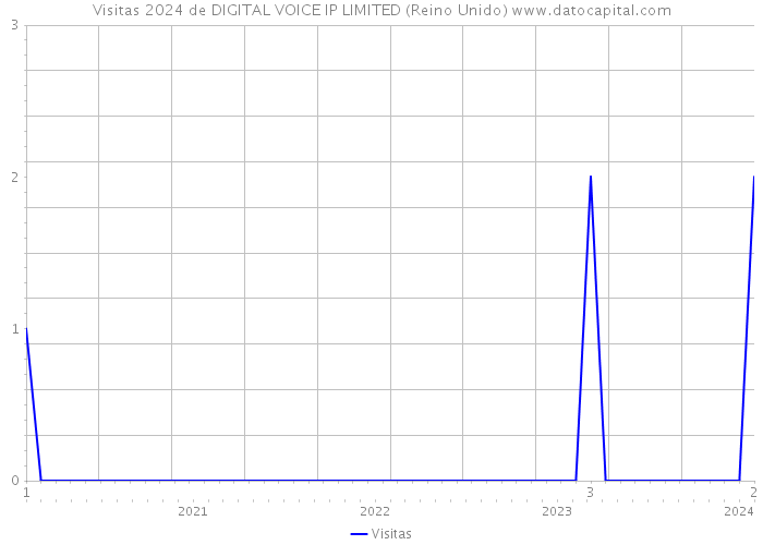 Visitas 2024 de DIGITAL VOICE IP LIMITED (Reino Unido) 