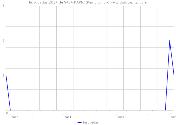 Búsquedas 2024 de SASA KARIC (Reino Unido) 