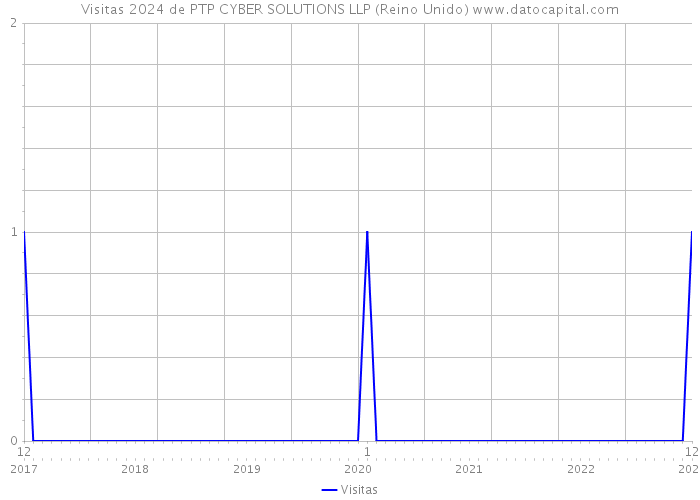 Visitas 2024 de PTP CYBER SOLUTIONS LLP (Reino Unido) 