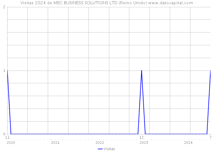 Visitas 2024 de MEC BUSINESS SOLUTIONS LTD (Reino Unido) 